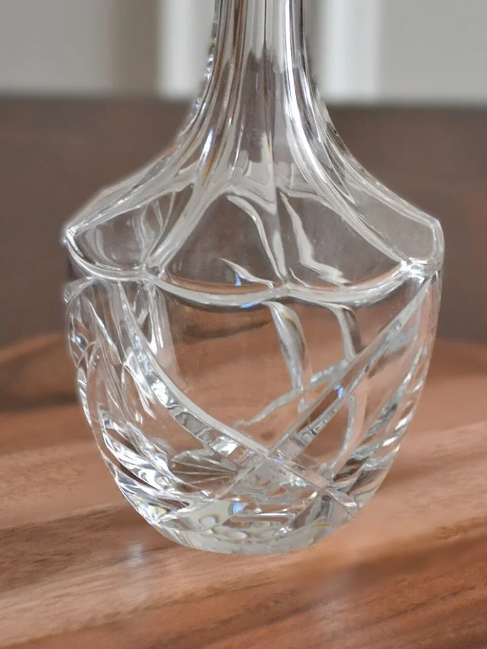Gorham Carrington Decanter Clear Cut Crystal